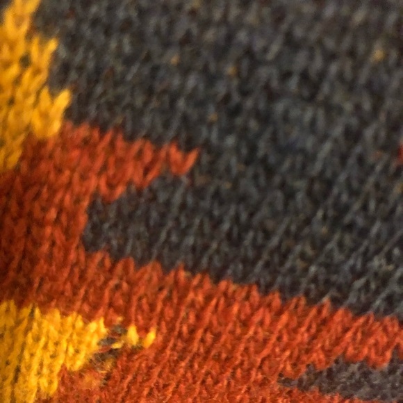 Vintage Roots 80% lambs wool wrap/cardigan - Picture 4 of 6